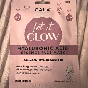 5 for $25 - Cala Hyaluronic Acid Glow Sheet Mask